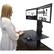 Alt View 15. Victor - DC350A Dual Monitor Sit/Stand Desk Converter - Black.