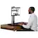 Alt View 12. Victor - Electric Height Adjustable Standing Desk Riser Workstation - Black, Aluminum.
