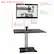 Alt View 19. Victor - Electric Height Adjustable Standing Desk Riser Workstation - Black, Aluminum.