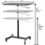 Alt View 12. Victor - High Rise Rectangle Polyvinyl Chloride (PVC) Table Desk - Black.