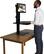 Alt View 12. Victor - High Rise Sit-Stand Desk Converter - Black.