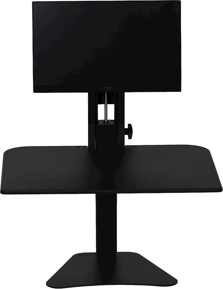 Best Buy Victor High Rise SitStand Desk Converter Black DC300