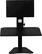 Alt View 17. Victor - High Rise Sit-Stand Desk Converter - Black.