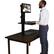 Alt View 20. Victor - High Rise Sit-Stand Desk Converter - Black.