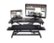 Alt View Zoom 13. Victor - High Rise Height-Adjustable Compact Standing Desk with Keyboard Tray - Black.