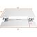 Alt View 15. Victor - Adjustable Standing Desk with Keyboard Tray - White And Light Gray.