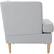 Alt View 12. Noble House - Andover Fabric 5-Piece Sectional Sofa - Light Gray.
