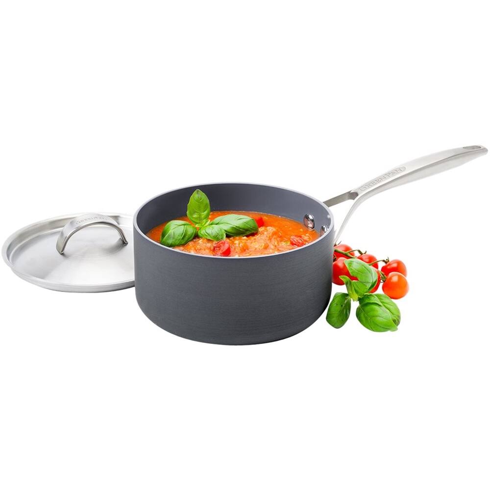 Best Buy: GreenPan Paris Pro 12 Non-Stick Frying Pan Gray CC000038-001