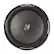 Front. KICKER - CompQ 15" Dual-Voice-Coil 2-Ohm Subwoofer - Black.