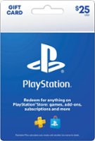 Sony - PlayStation Store $25 Gift Card - Blue - Front_Zoom