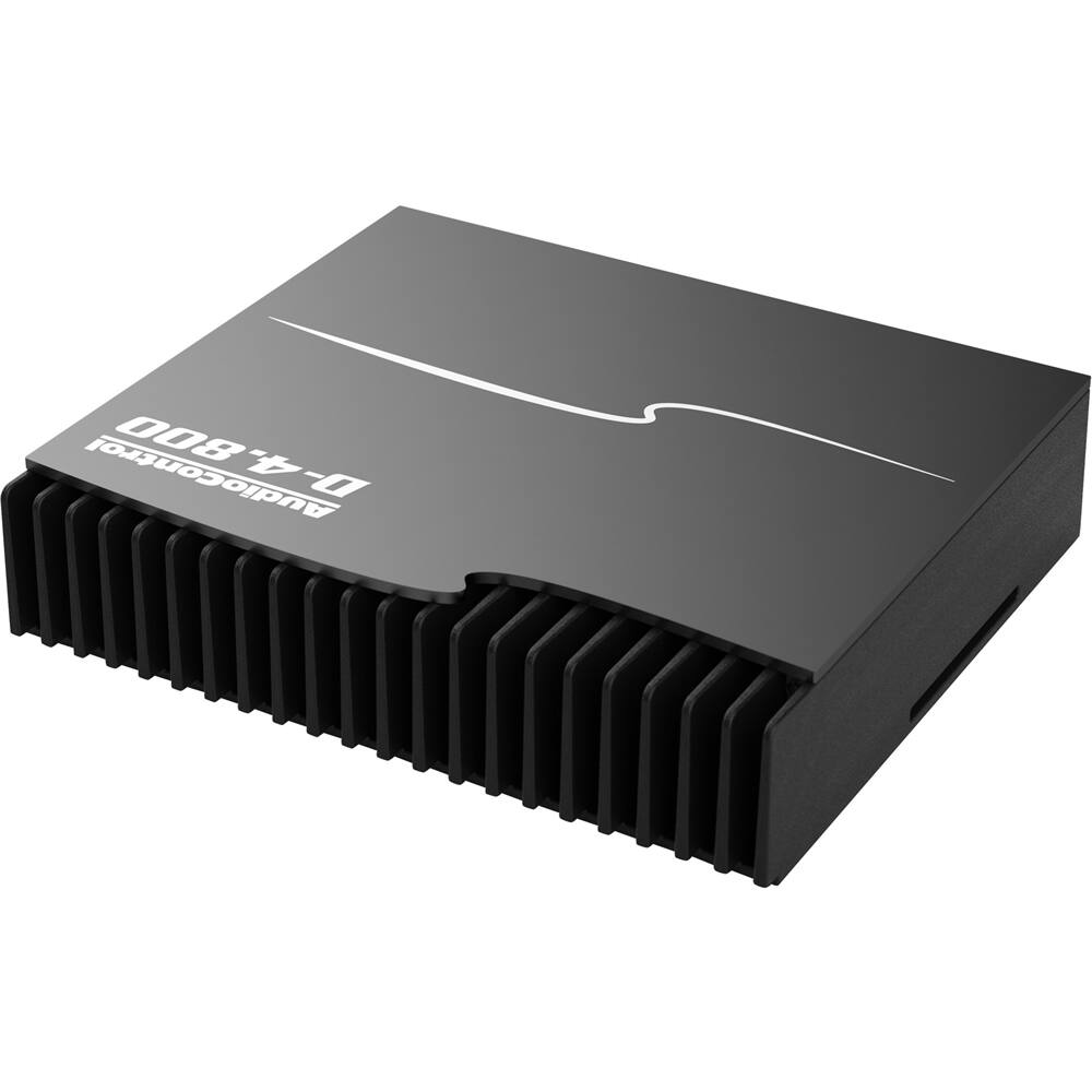 Alt View 19. AudioControl - 800W 4-Channel Class D Matrix DSP Amplifier - Black.