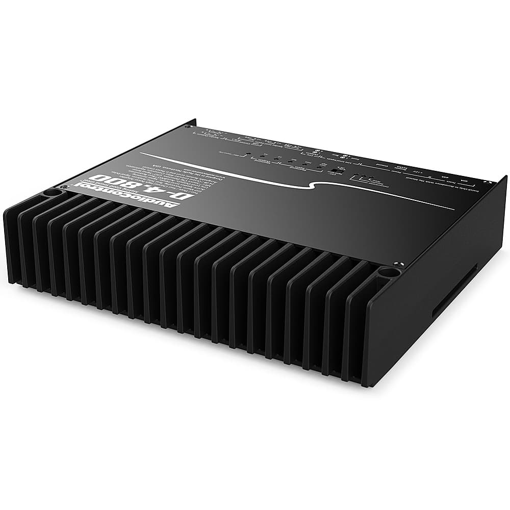 Alt View 18. AudioControl - 800W 4-Channel Class D Matrix DSP Amplifier - Black.