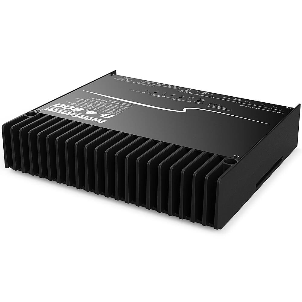 Alt View 18. AudioControl - 800W 4-Channel Class D Matrix DSP Amplifier - Black.
