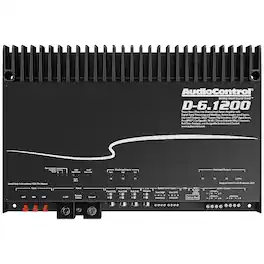 AudioControl - 1200W 6-Channel Class D Matrix DSP Amplifier - Black