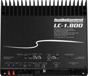 AudioControl - 800W Monoblock Class D Amplifier - Black - Front_Zoom