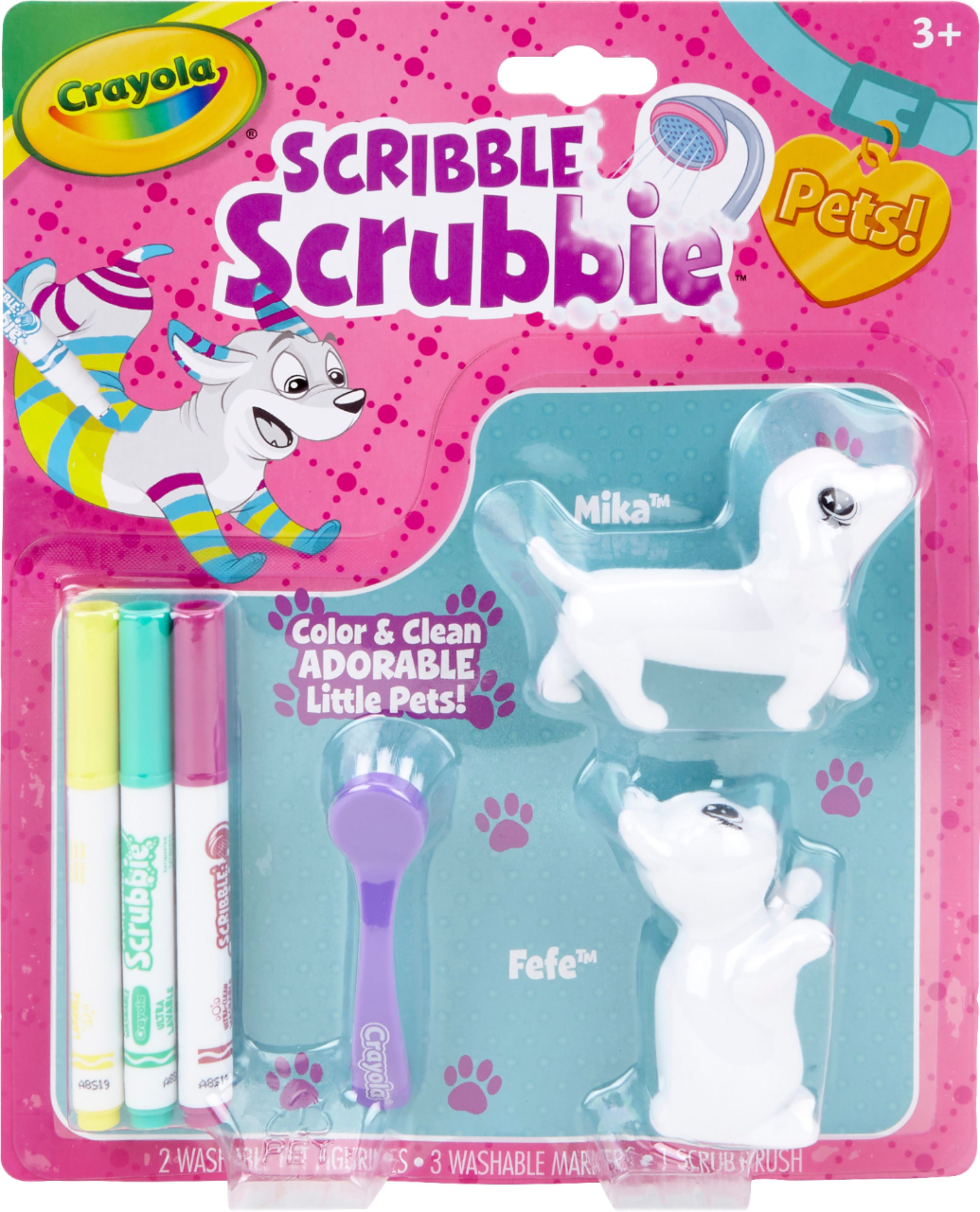 crayola scribble scrubbie pets