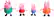 Alt View 18. Peppa Pig - Figures (4-Pack) - Styles May Vary.