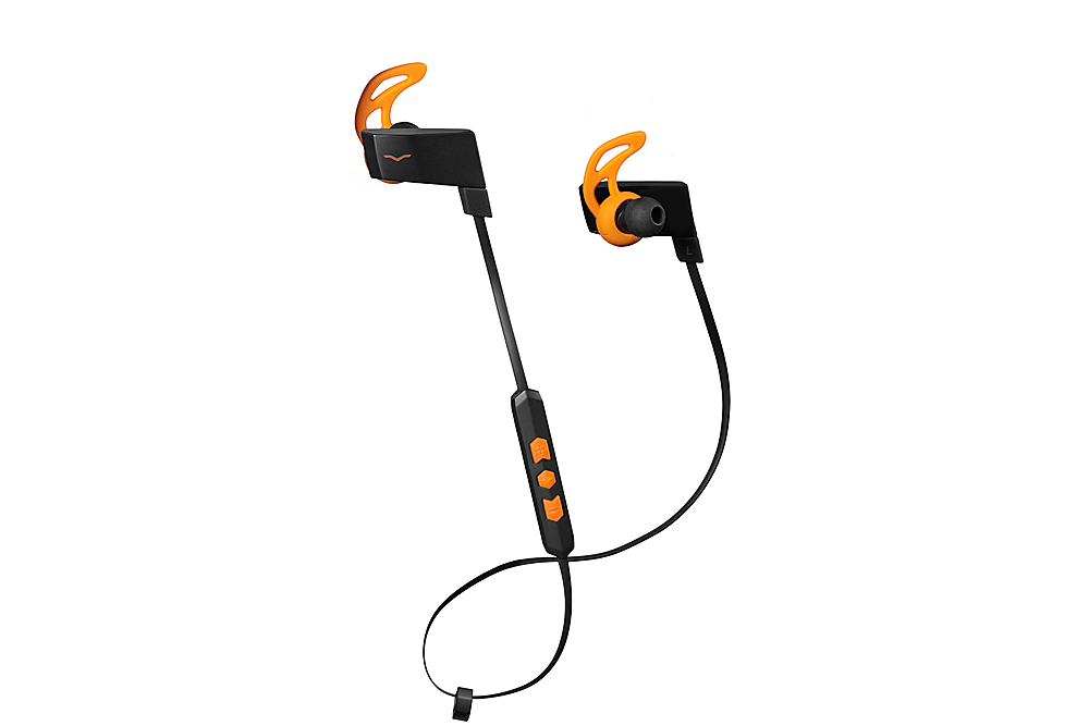 Angle View: V-MODA - BassFit Wireless In-Ear Headphones - Black
