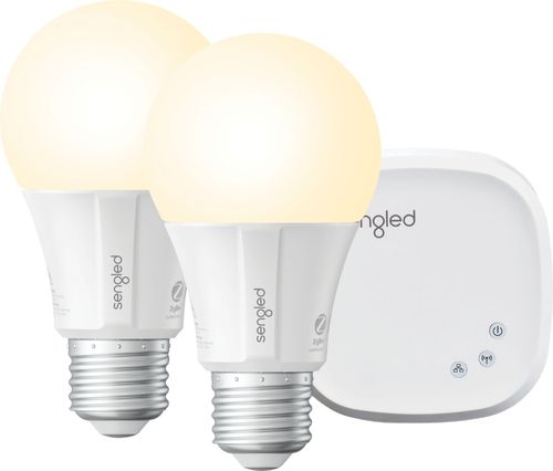 Sengled - Smart LED Soft White A19 Starter Kit (2-Pack) - White Only was $39.99 now $31.99 (20.0% off)
