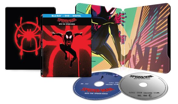 Spider-Man: Into the Spider-Verse [SteelBook] [Blu-ray/DVD] [Only @ Best  Buy] [Digital Copy] [2018] - Best Buy