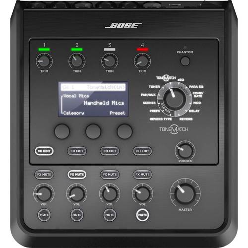 Bose - ToneMatch 4-Channel Mixer - Black