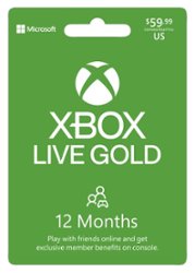 Xbox Live 12-Month Membership