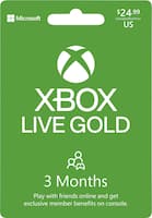 Cheap xbox live gold hot sale 12 month digital code