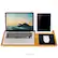 Front. LapGear - Bamboo Lap Board for 15.6" Laptop - Natural.