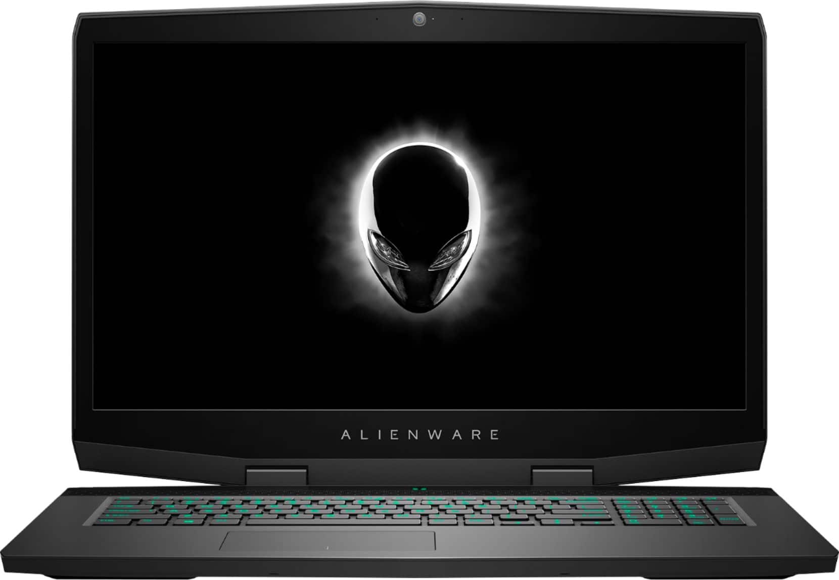 Alt View 11. Alienware - 17.3" Gaming Laptop - Intel Core i7 - 16GB Memory - NVIDIA GeForce RTX 2070 - 512GB SSD + 1TB+8GB Hybrid Hard Drive - Epic Silver.