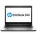 Front. HP - EliteBook 14" Refurbished Laptop - Intel Core i7 - 8GB Memory - 256GB Solid State Drive - Silver.