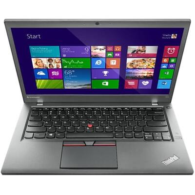 Lenovo - ThinkPad 14" Refurbished Laptop - Intel Core i5 - 8GB Memory - 120GB Solid State Drive - Black