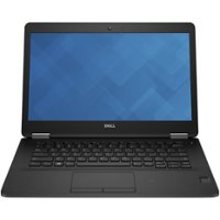 Dell - Latitude 14" Refurbished Laptop - Intel Core i7 - 8GB Memory - 512GB Solid State Drive - Black - Front_Zoom