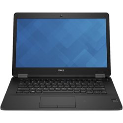 Dell - Latitude 14" Refurbished Laptop - Intel Core i5 - 8GB Memory - 256GB Solid State Drive - Black - Front_Zoom