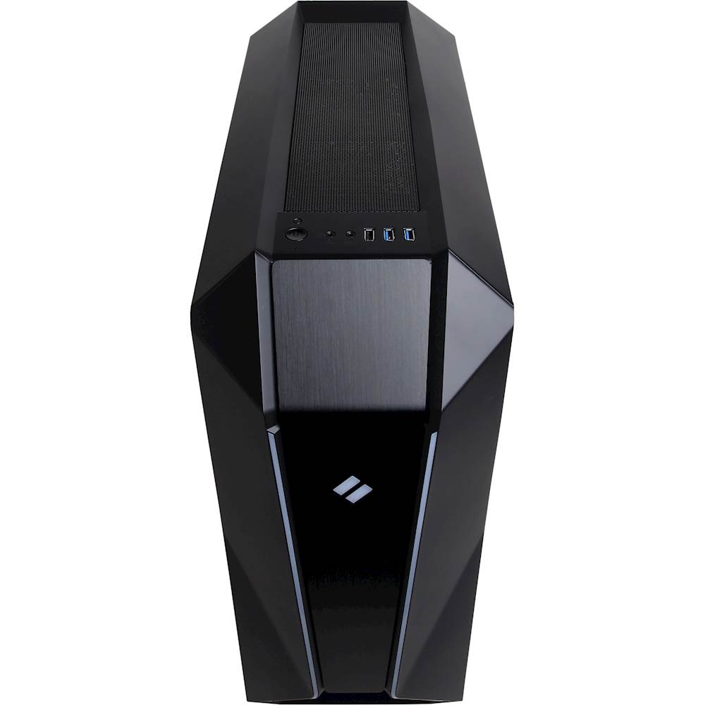 Best Buy: CyberPowerPC Syber L ATX Full-Tower Case Black SLC100