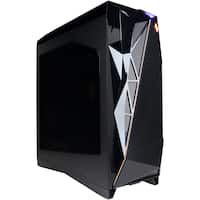 CyberPowerPC - Syber XL XL-ATX Full-Tower Case - Black - Front_Zoom