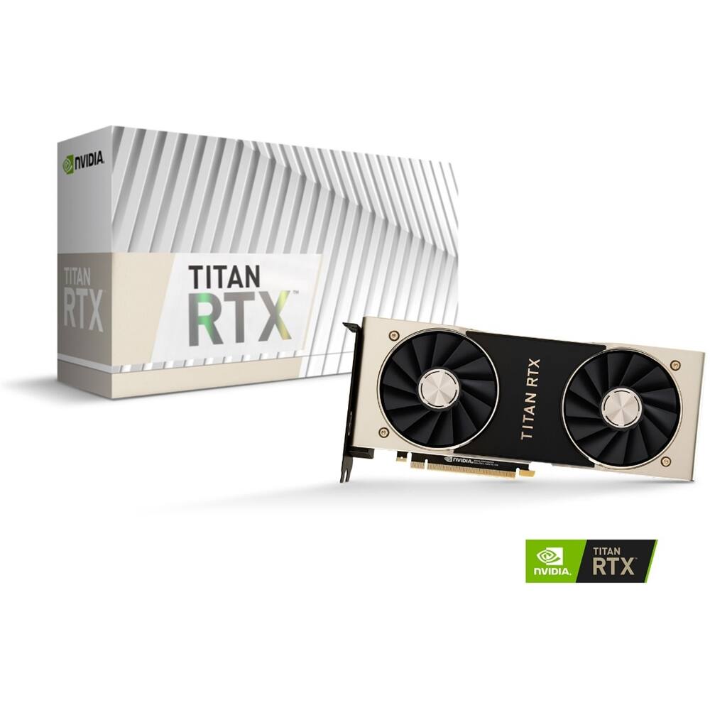 Best Buy: NVIDIA TITAN RTX 24GB GDDR6 PCI Express 3.0 Graphics