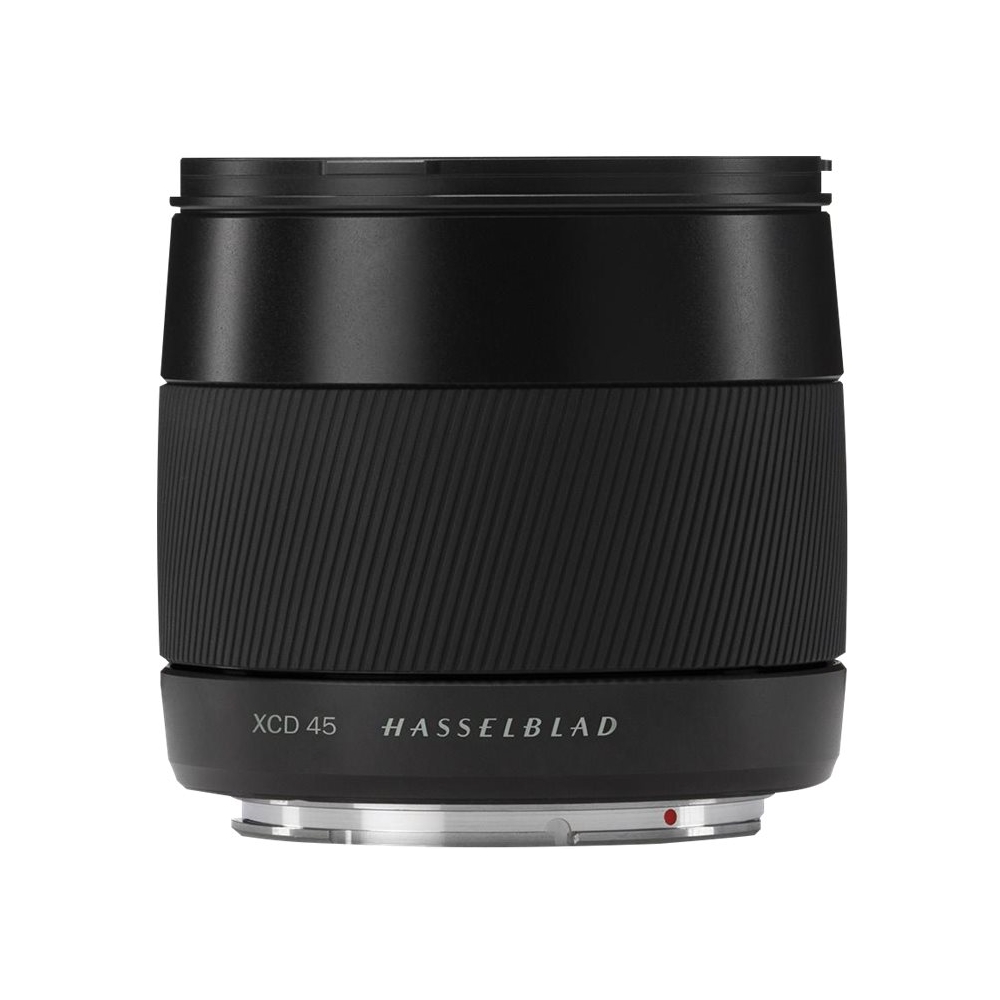 Angle View: Hasselblad - XCD 45mm f/3.5 Wide-Angle Lens for X1D-50c - Black