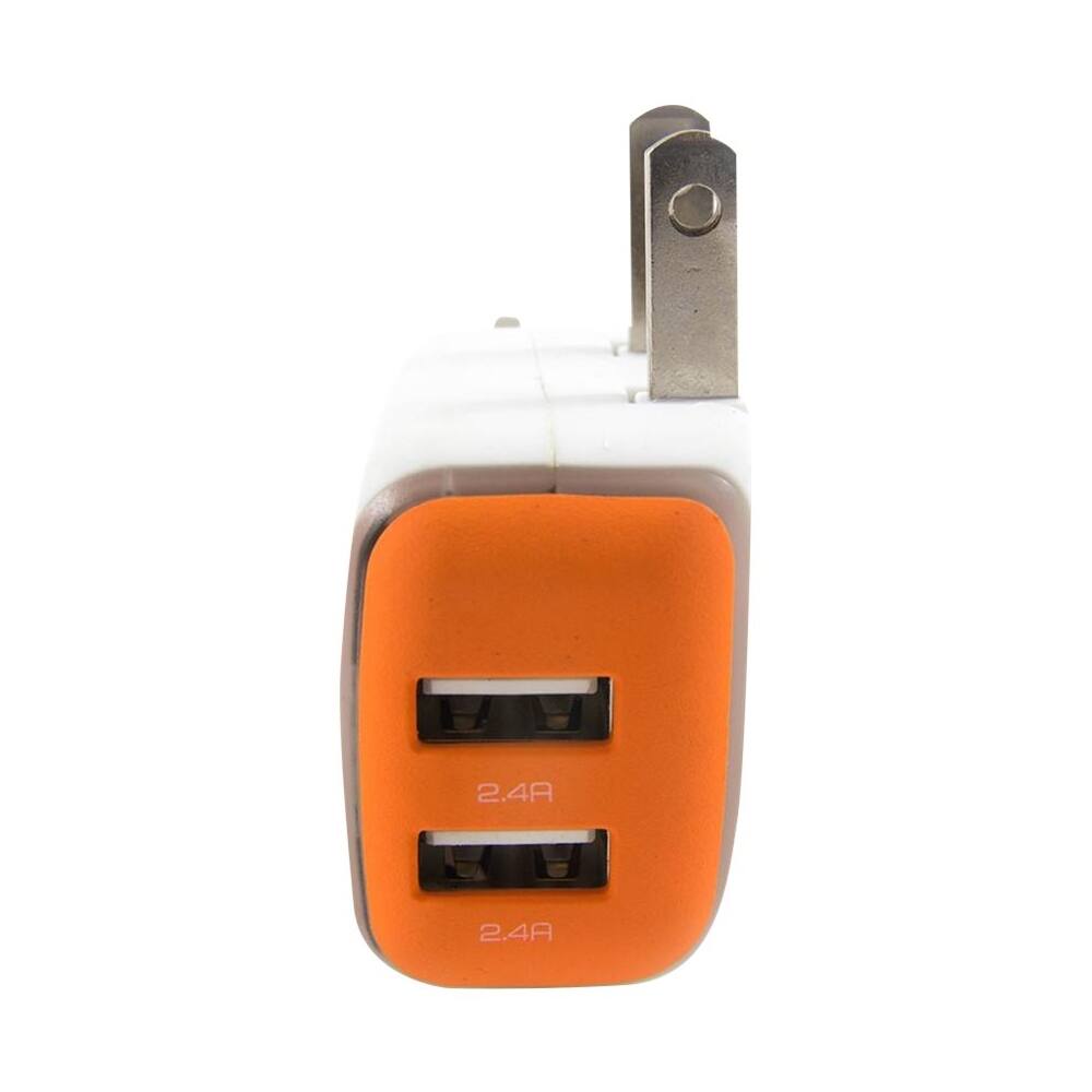 Alt View Zoom 13. RapidX - DualX Vehicle/Wall USB Charger - Orange.