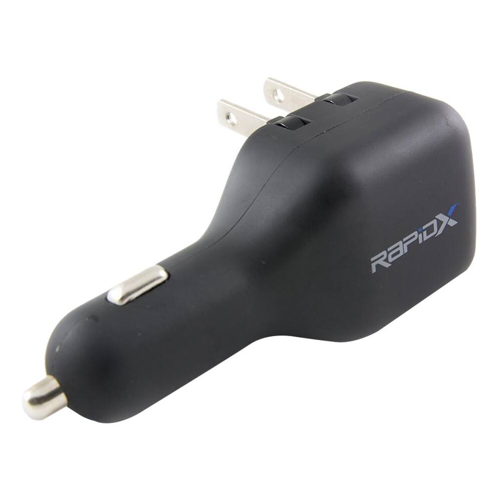 Alt View Zoom 11. RapidX - DualX Vehicle/Wall USB Charger - Blue.