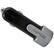 Alt View 17. RapidX - Xscape Dual USB Car Charger with Safety Hammer and Seatbelt - Black and Grey.