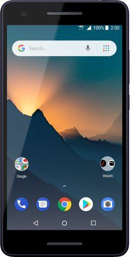 Verizon Prepaid - Nokia 2 V with 8GB Memory Prepaid Cell Phone - Blue/Silver