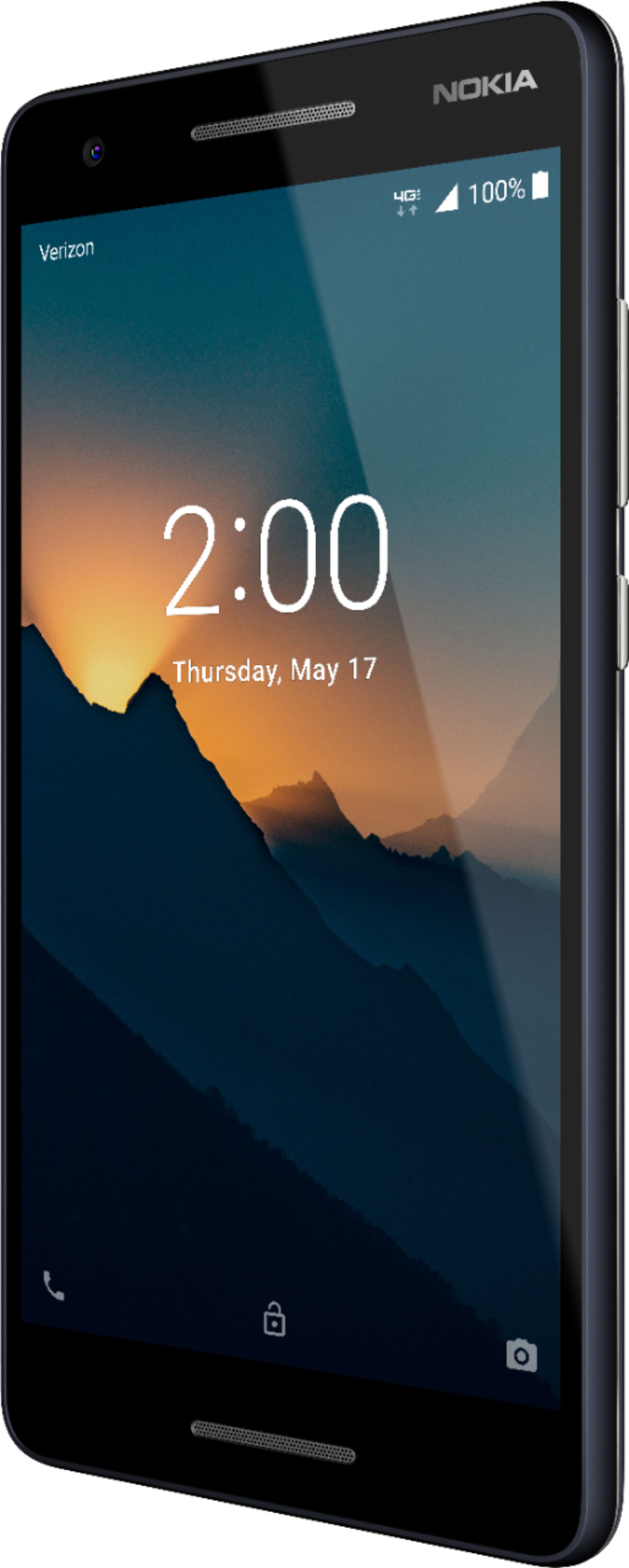 Left View: Save $10 on Nokia 2V with Verizon $50 Airtime Card (Walmart.com Exclusive Offer)