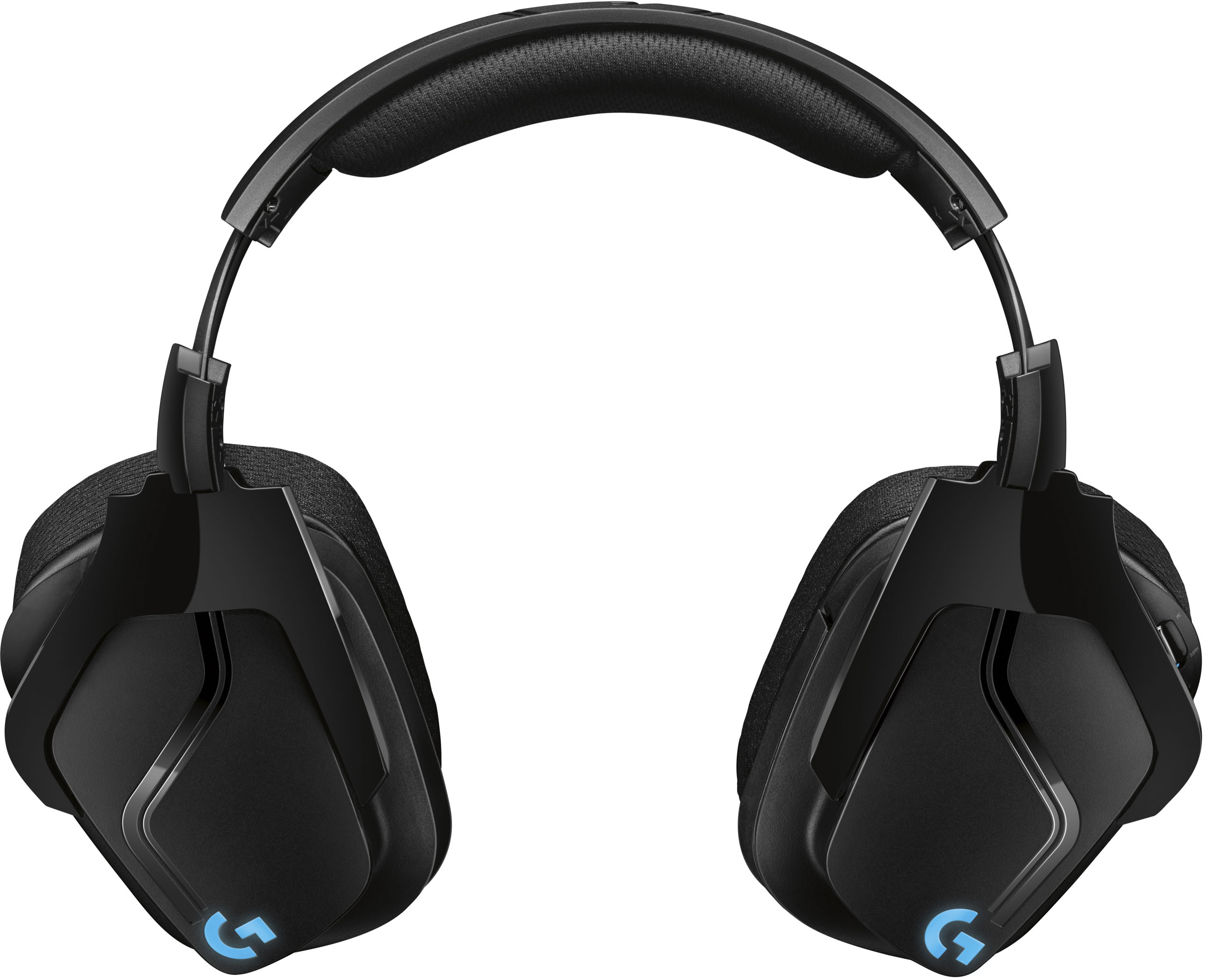 Logitech G635 7.1 Surround Sound Gaming Headset for PC with LIGHTSYNC RGB Lighting Black/Blue 981-000748 - Best Buy