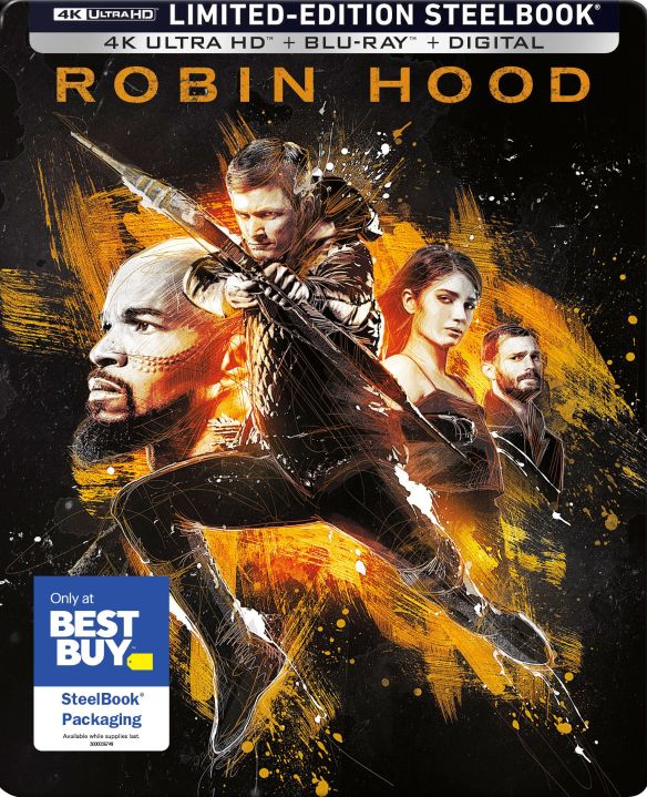 Robin Hood [Only @ Best Buy] [SteelBook] [4K Ultra HD Blu-ray] [2018]