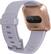 Back. Fitbit - Versa Smartwatch - Periwinkle/Rose Gold.