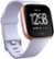 Angle Zoom. Fitbit - Versa Smartwatch - Periwinkle/Rose Gold.