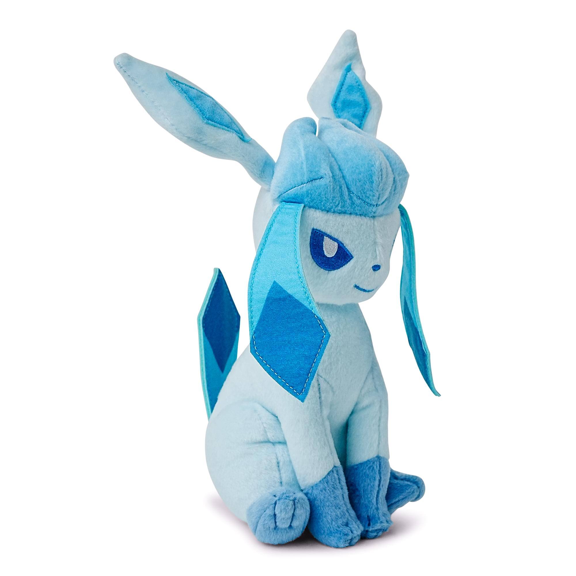Alt View 10. TOMY - Pokemon 8 Inch Collector Plush | Glaceon - Multi-Colored.
