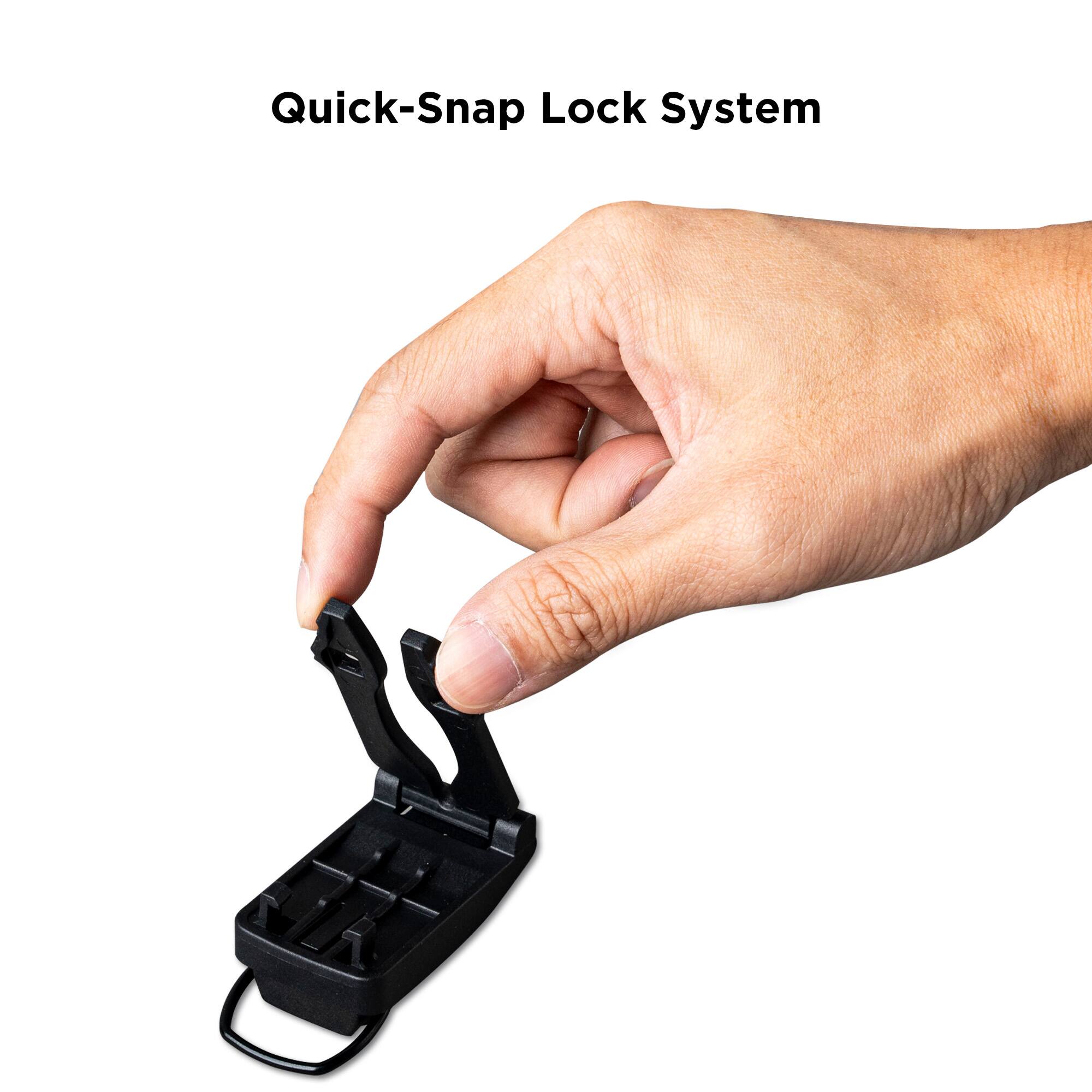Quick-Snap Lock System