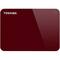 Toshiba - Canvio 2TB External USB 3.0 Portable Hard Drive - Red-Front_Standard