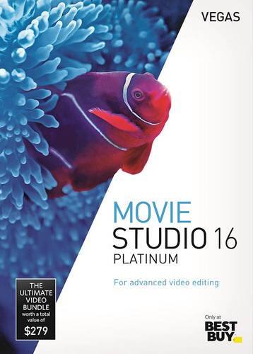 MAGIX - VEGAS Movie Studio 16 Platinum - Windows-Front_Standard 